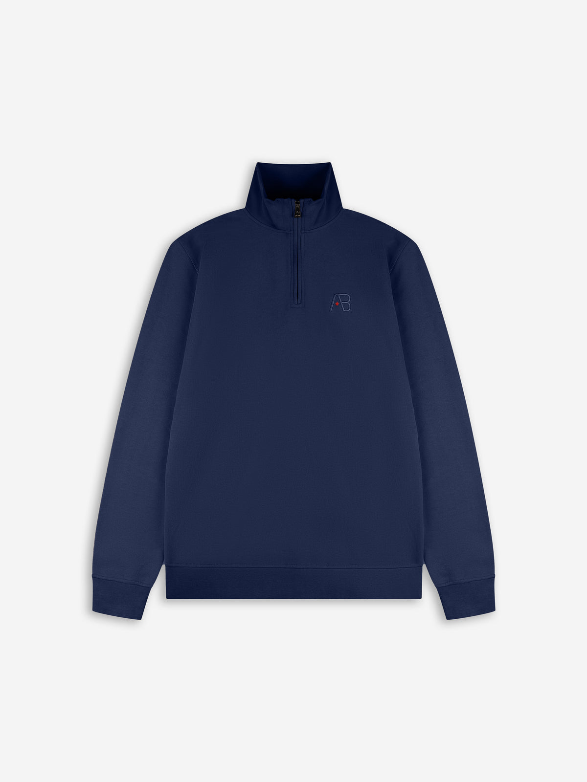 Diamond Half-Zip Sweater